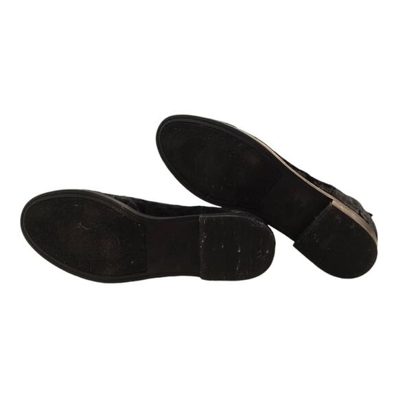 Toms Ella Chelsea Boots‎ Women's Size US 9 Crushed Velvet Black - Picture 11 of 14